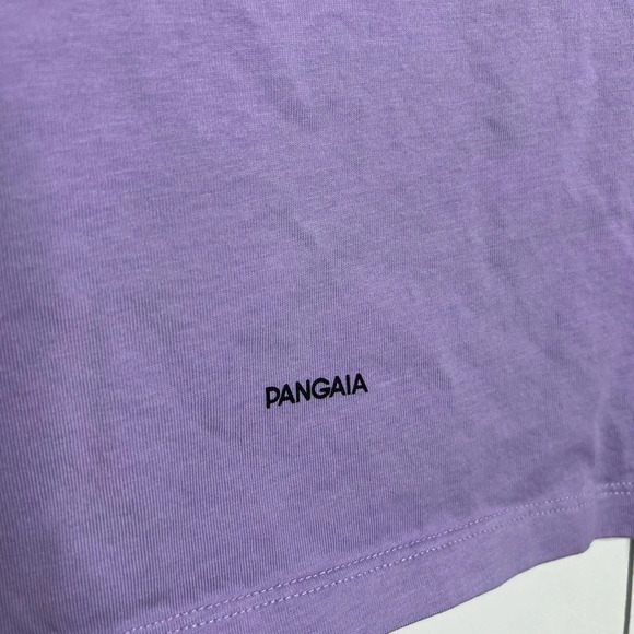 Pangaia - Purple Cropped 100% cotton T-shirt - XS - Picture 4 of 6